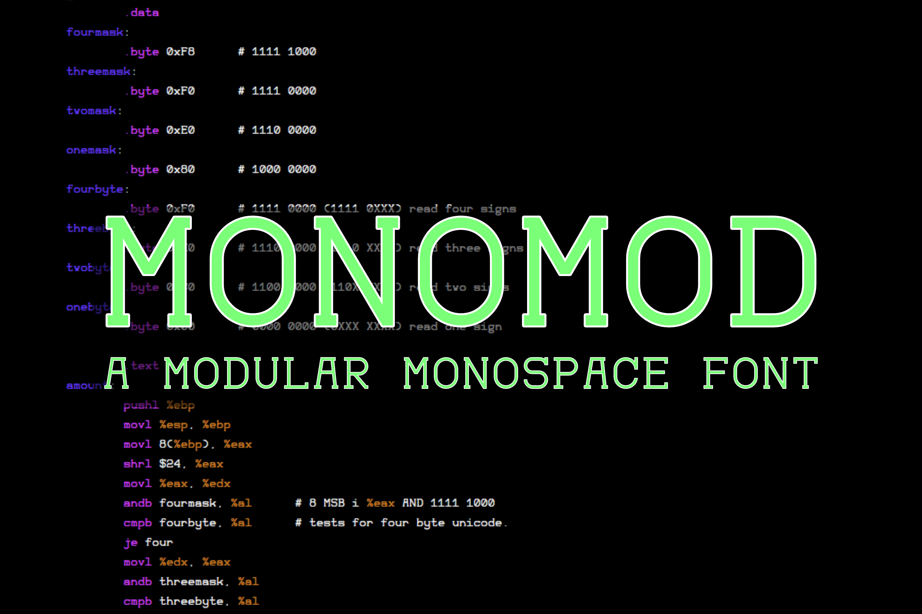 Monomod: Streamlining Modern Digital Workflows Through Monochrome Modular Design