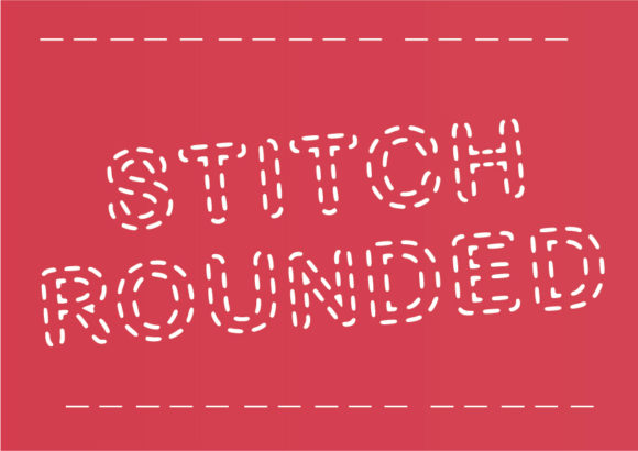 Stitch Rounded: A Versatile Font for Modern Design