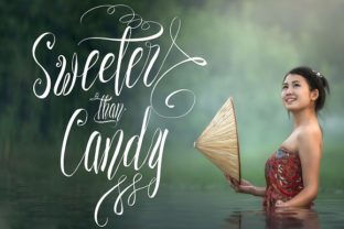 Sweeter Than Candy: A Playful Script Font for Modern Branding